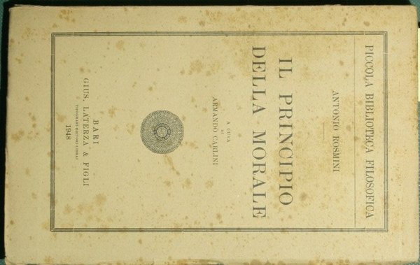 Il principio della morale