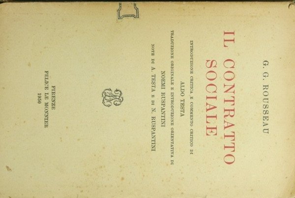 Il contratto sociale