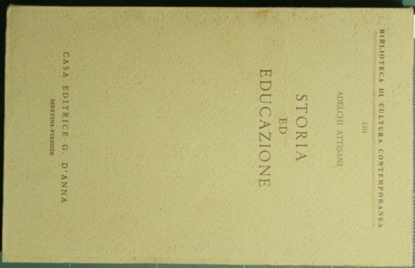Storia ed educazione