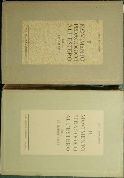 Il movimento pedagogico all'estero