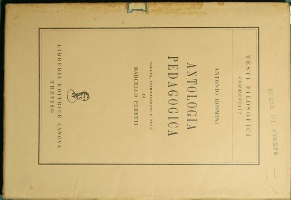 Antologia pedagogica