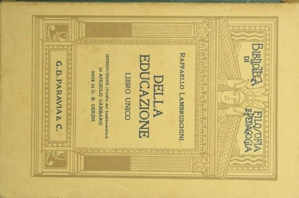 Della educazione