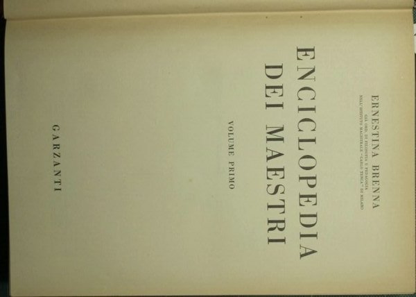 Enciclopedia dei maestri