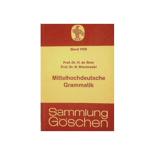 Mittelhochdeutsche Grammatik