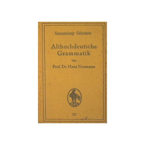 Althochdeutsche Grammatik