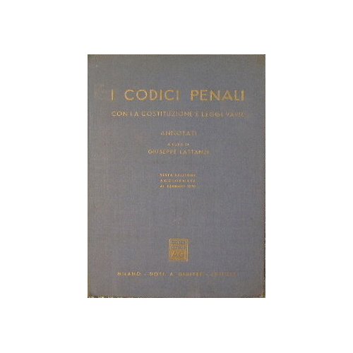 I Codici penali