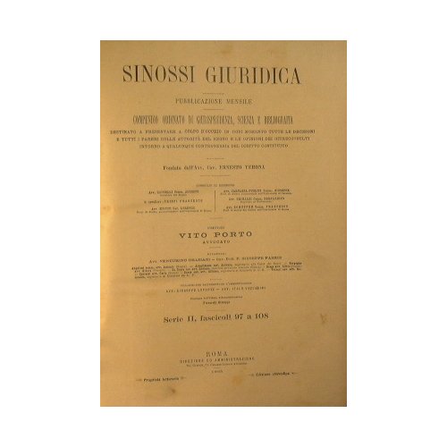 Sinossi giuridica