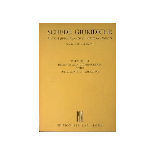 Schede giuridiche