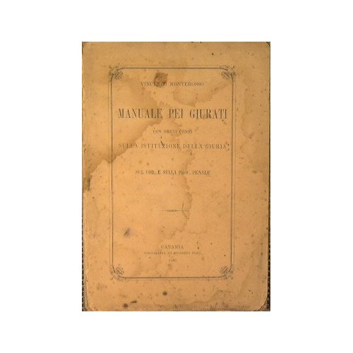 Manuale pei giurati