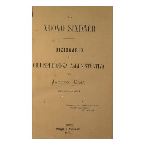 Il nuovo sindaco