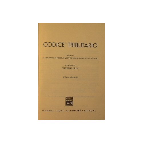 Codice tributario