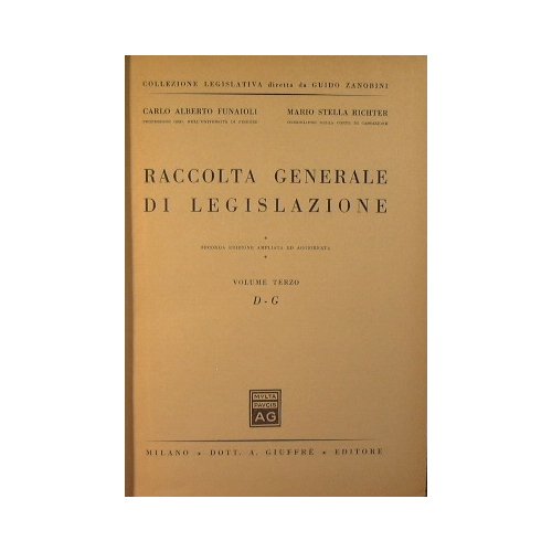 Raccolta generale di legislazione