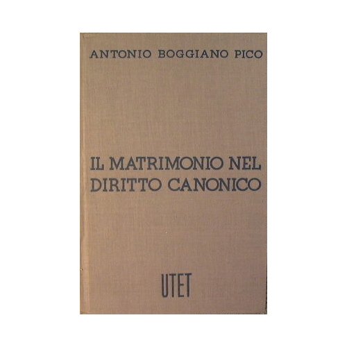 ll Matrimonio nel Diritto Canonico