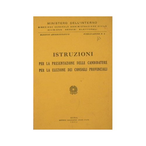 Istruzioni per la presentazione delle candidature per la elezione dei …