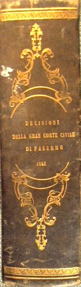 Raccolta di decisioni della gran corte civile di Palermo