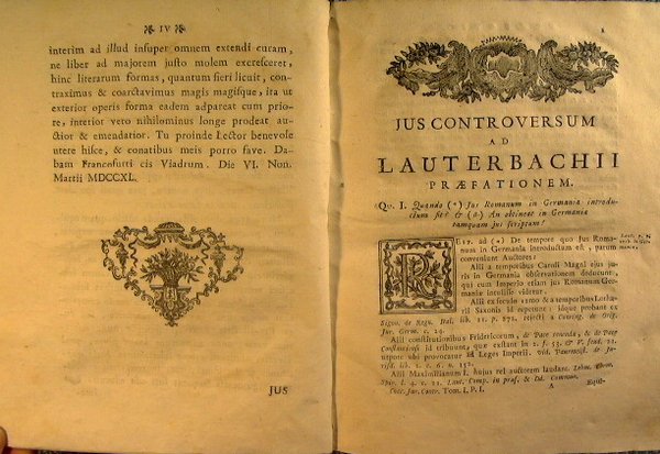 Samuelis de Cocceii. Jus civile controversum, ubi illustriores juris controversiae…