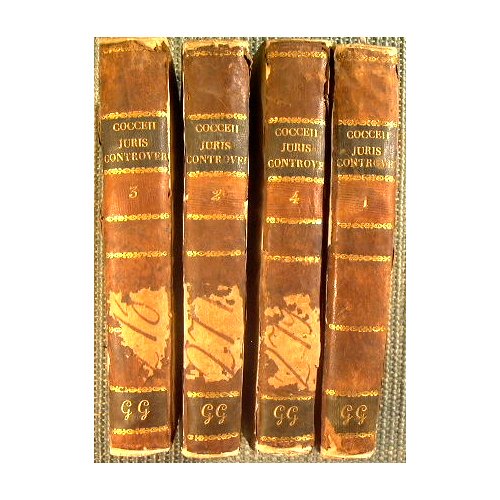 Samuelis de Cocceii. Jus civile controversum, ubi illustriores juris controversiae…