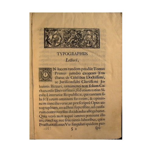 De censibus tractatus practicus m.r.c. et aliorum tribunalium decisionibus novissimis …