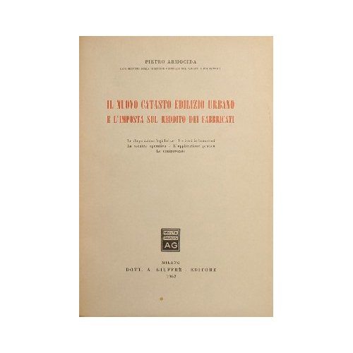 Il nuovo catasto edilizio urbano e l'imposta sul reddito dei …