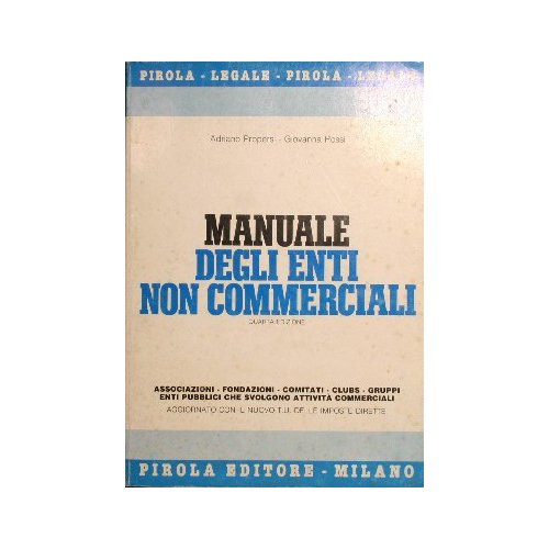 Manuale degli enti non commerciali