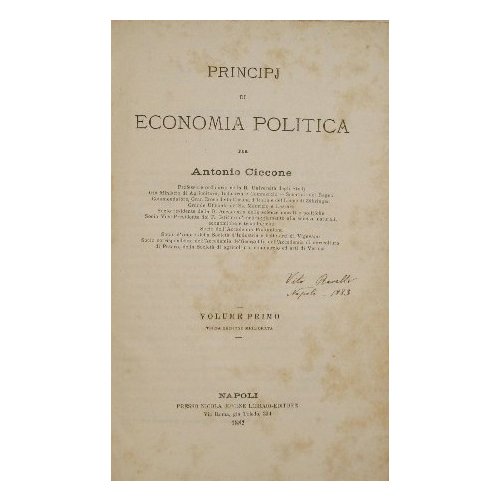 Principj di economia politica