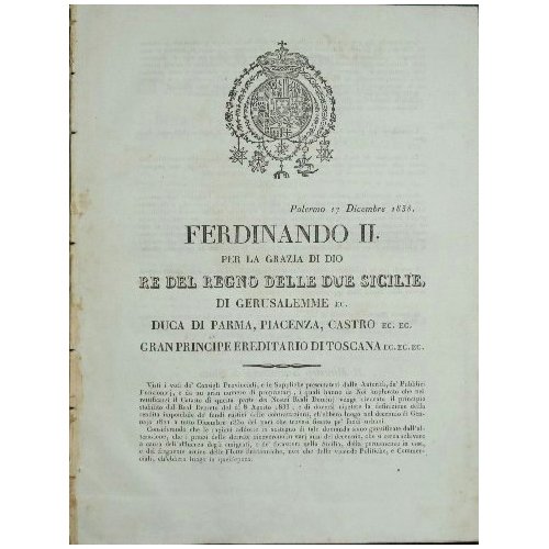 Decreti sulla rettificazione del catasto fondiario in Sicilia