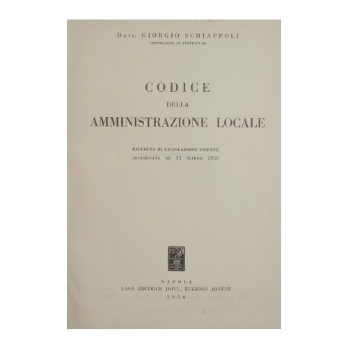 Codice della Amministrazione locale