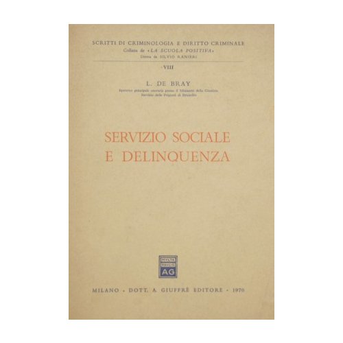 Servizio sociale e delinquenza