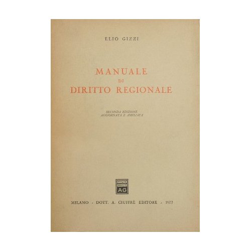 Manuale di Diritto Regionale