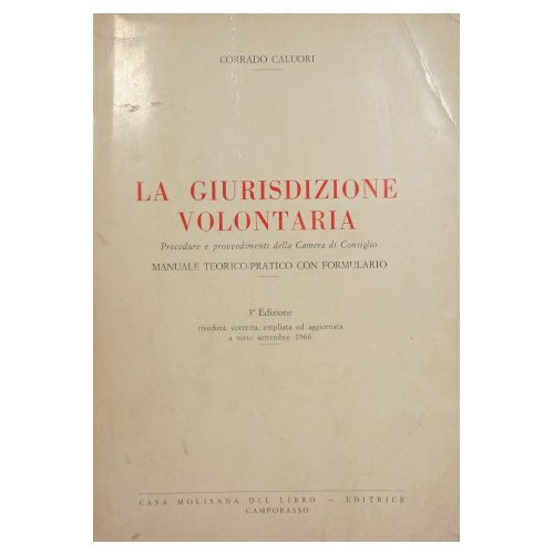 La giurisdizione volontaria