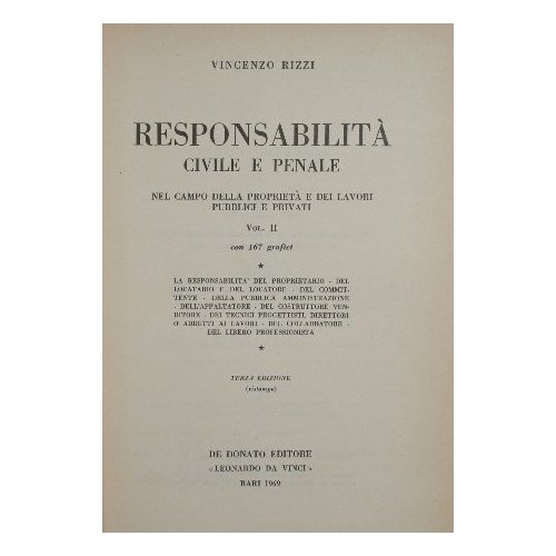 Responsabilità civile e penale nel campo della proprietà e dei …