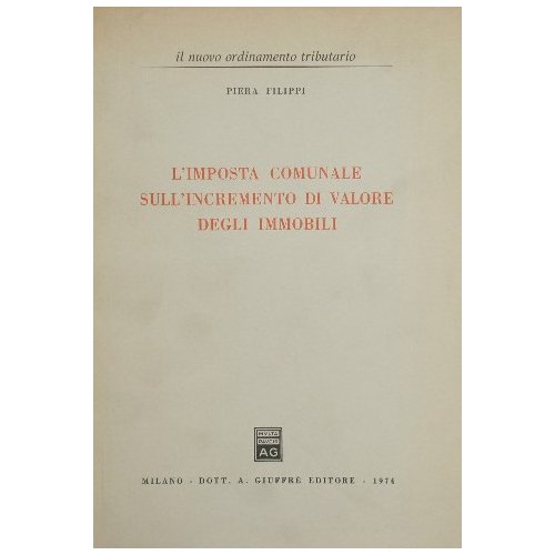 L'imposta comunale sull'incremento di valore degli immobili