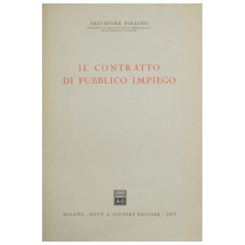 Il contratto di pubblico impiego