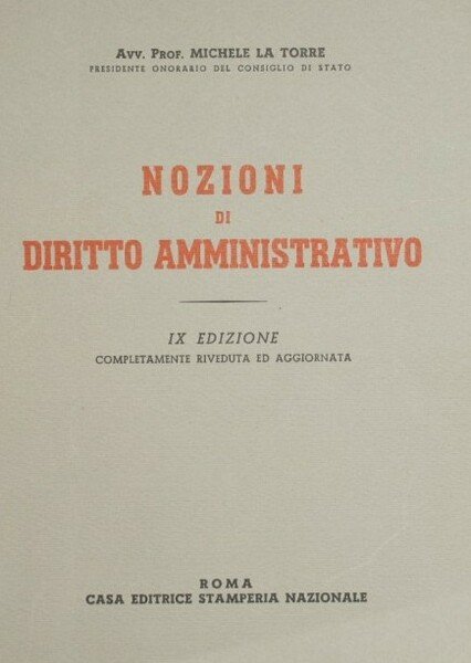 Nozioni di Diritto Amministrativo