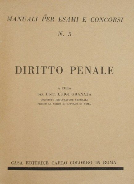 Diritto penale