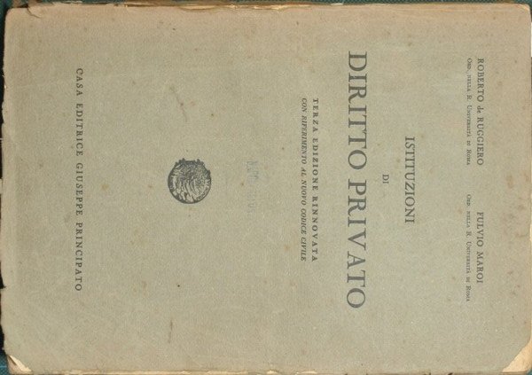 Istituzioni di diritto privato