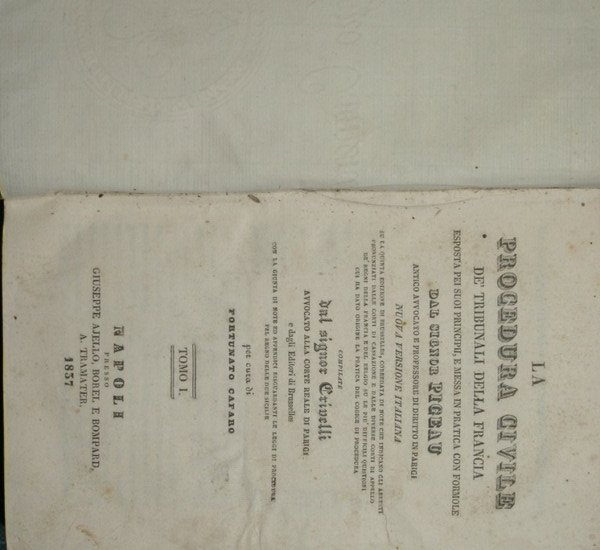 La procedura civile de' tribunali della Francia