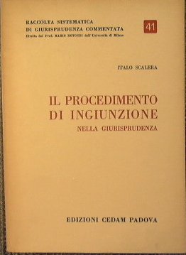 Il Procedimento di ingiunzione nella Giurisprudenza.