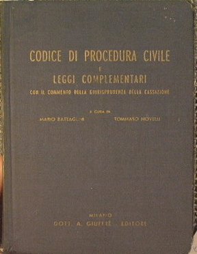 Codice di procedura civile e leggi complementari