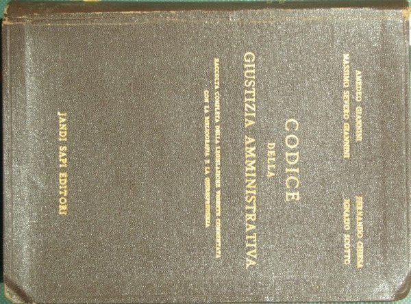 Codice della giustizia amministrativa