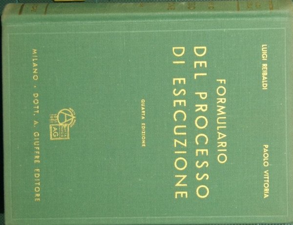 Formulario del processo di esecuzione