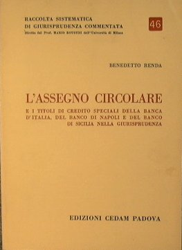 L'Assegno Circolare e i titoli di credito speciali della Banca …
