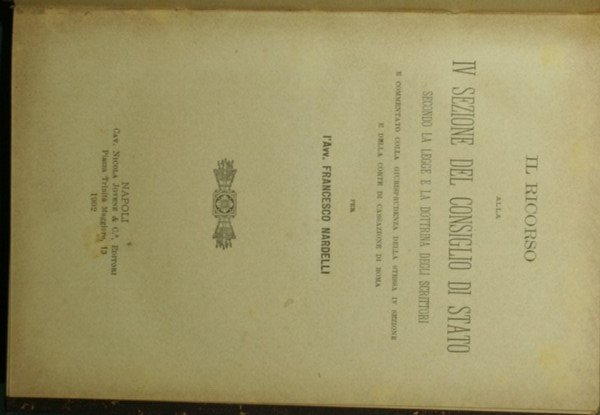 Il ricorso alla IV sezione del Consiglio di Stato