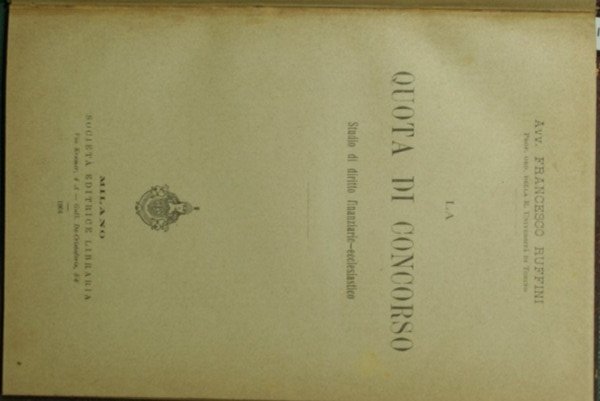 La quota di concorso