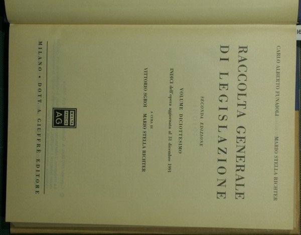 Raccolta generale di legislazione. Vol. XVIII