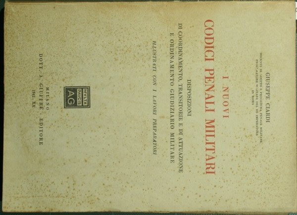 I nuovi codici penali militari