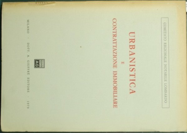 Urbanistica e contrattazione immobiliare