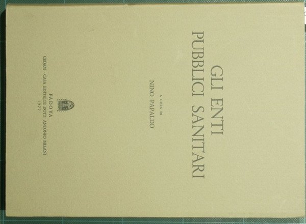 Gli enti pubblici sanitari