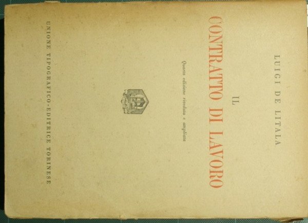 Il contratto di lavoro