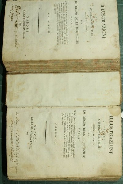 Illustrazioni sugli atti dello stato civile secondo il codice per …